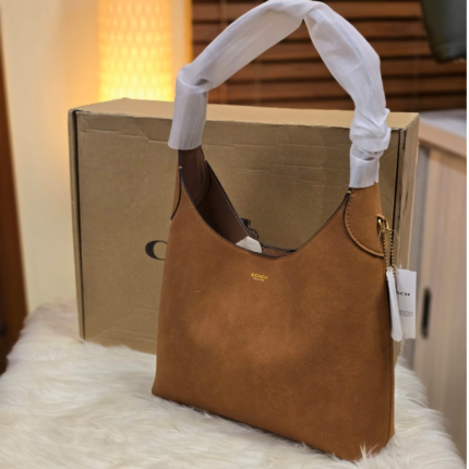 BROWN HAND BAG