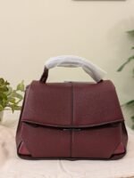 BURGUNDY HAND BAG