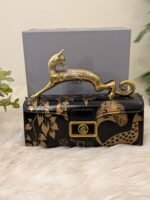 ANIMAL HANDED CLUTCH BLACK PRINTED