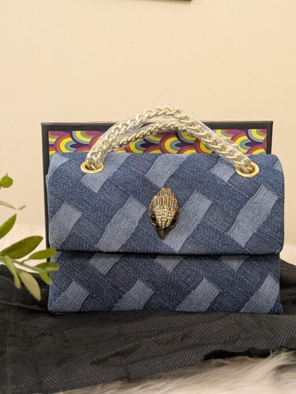 Denim handbag