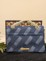 denim handbag back